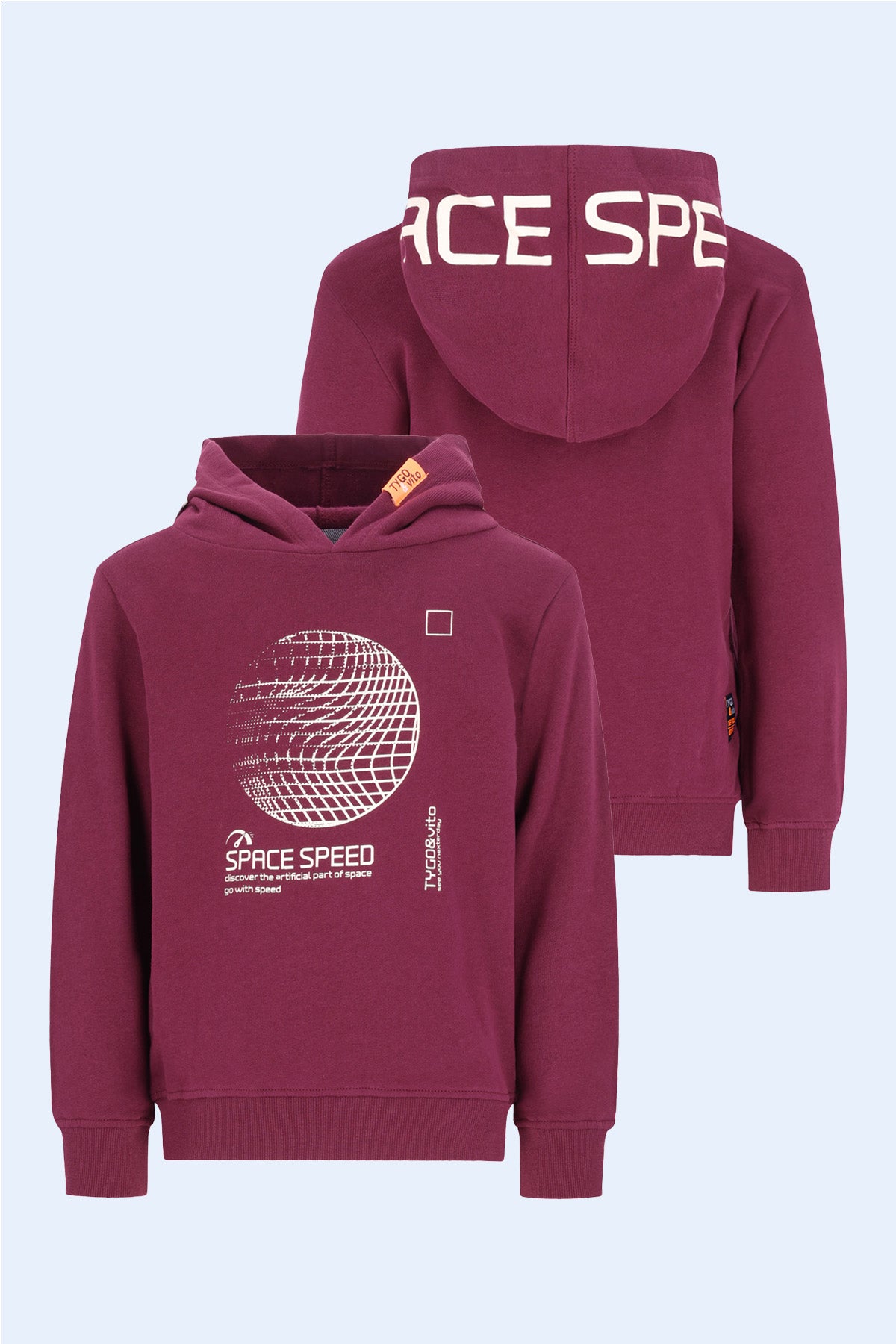 Hoodie Hobie Wijnrood