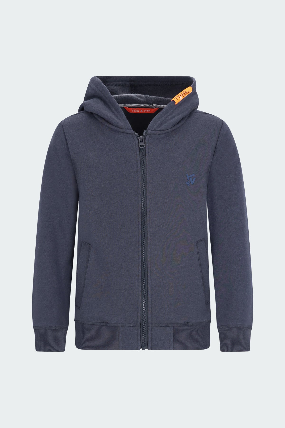 Capuchon vest Vedde Donkergrijs