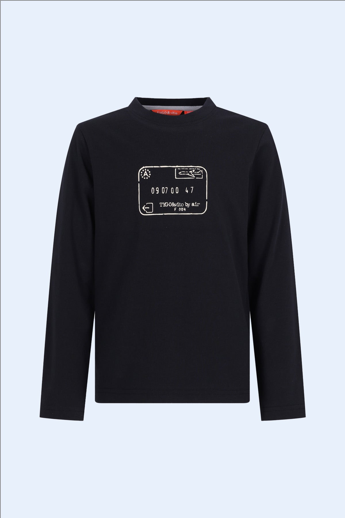 Long Sleeve Mees Black Black