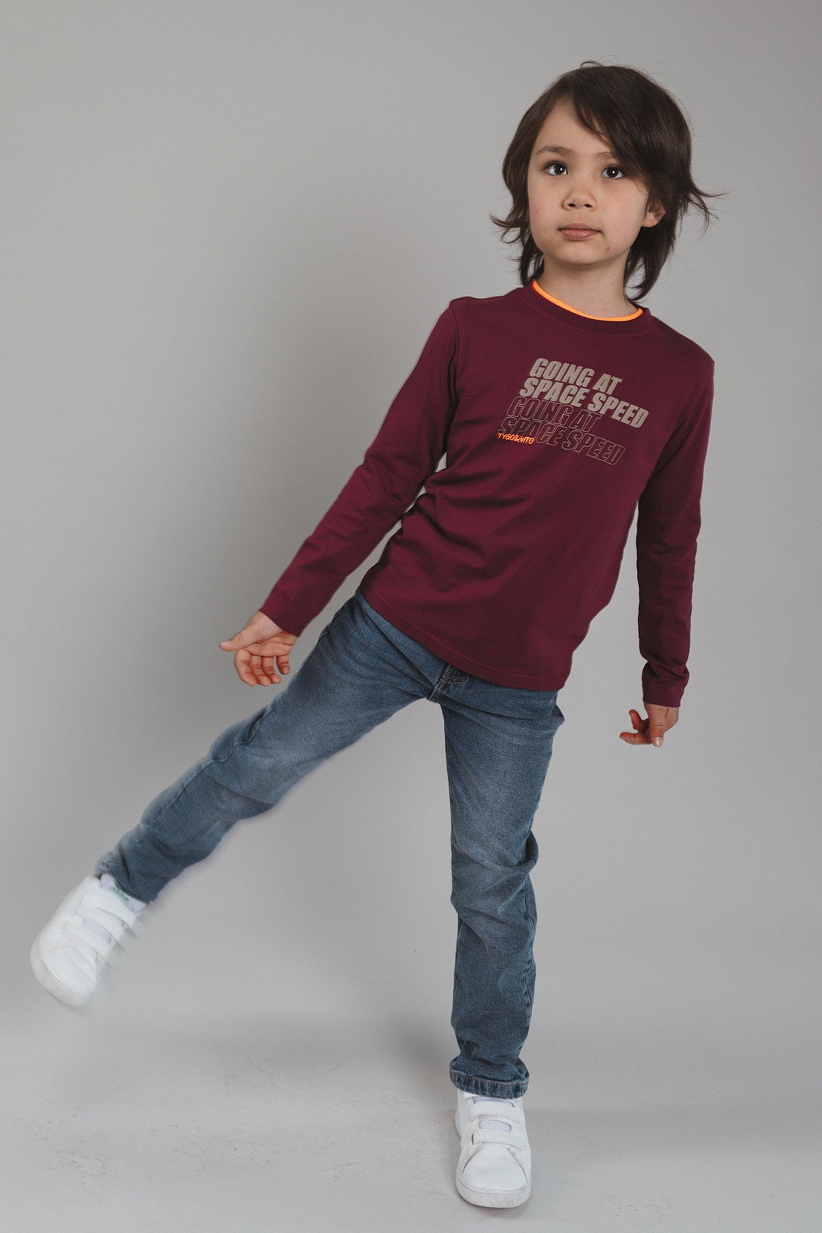 Longsleeve Max Wijnrood