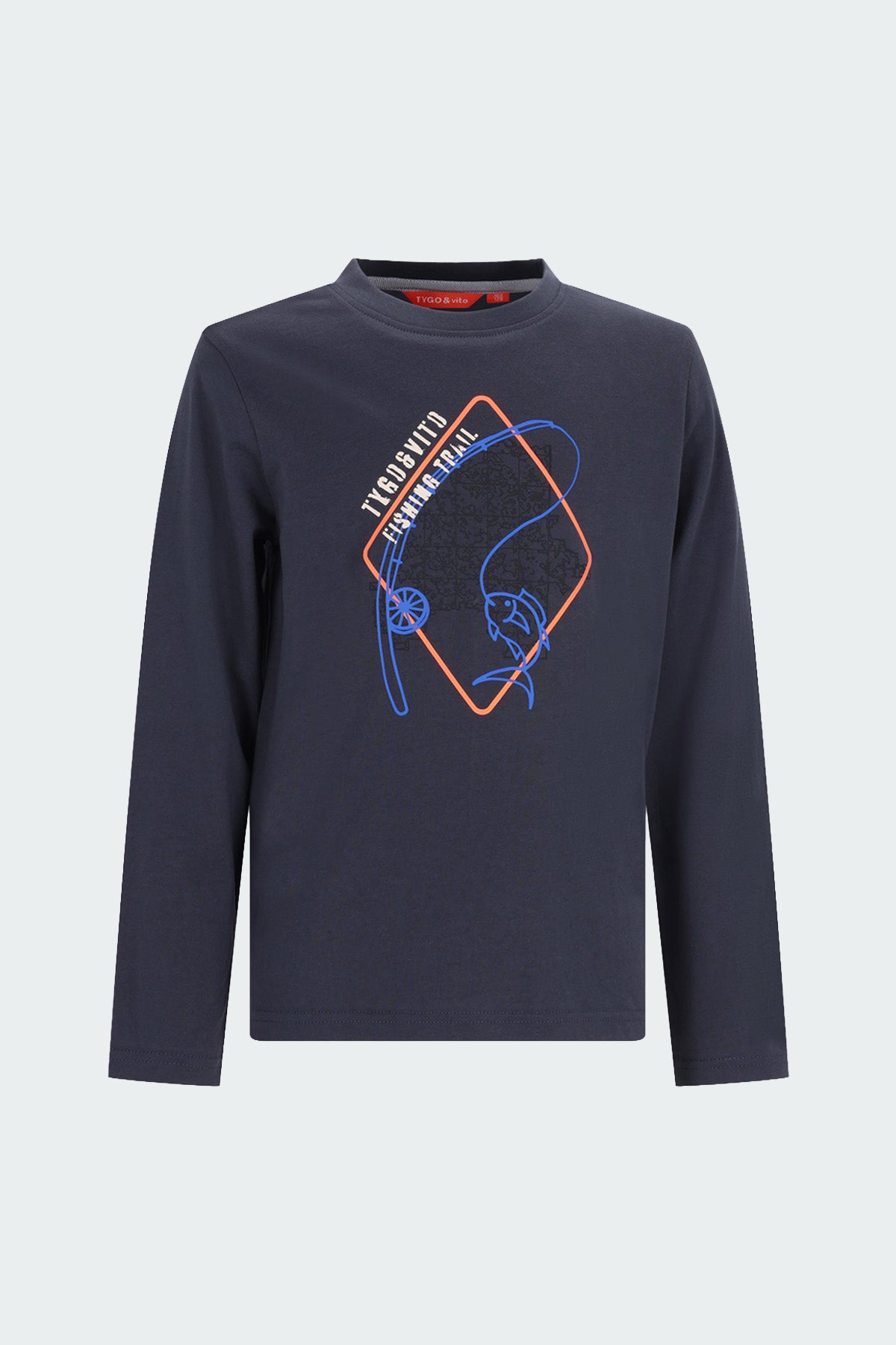 Longsleeve Max Donkergrijs