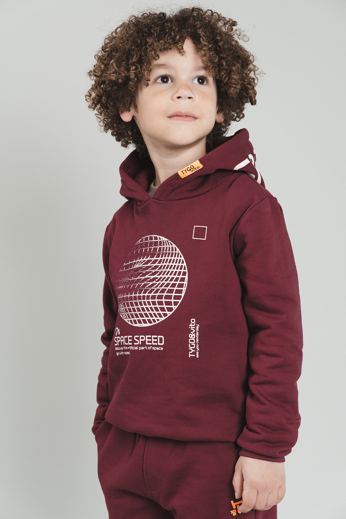 Joggingbroek Boaz Wijnrood