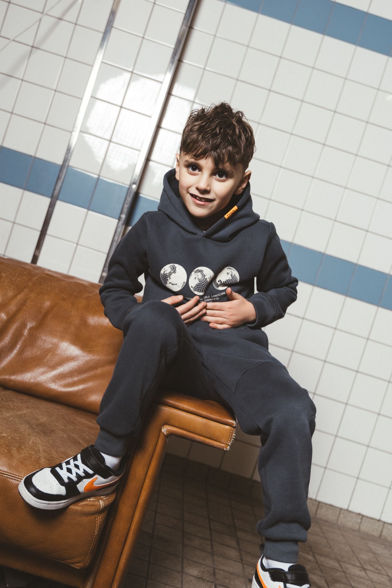 Jogging Bottoms Bodi Dark Grey