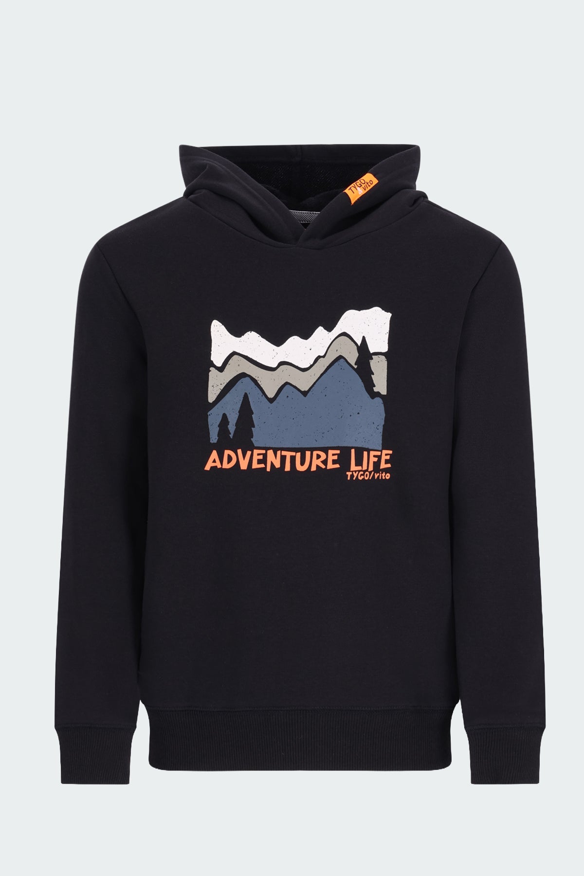 Hoodie Henk Black