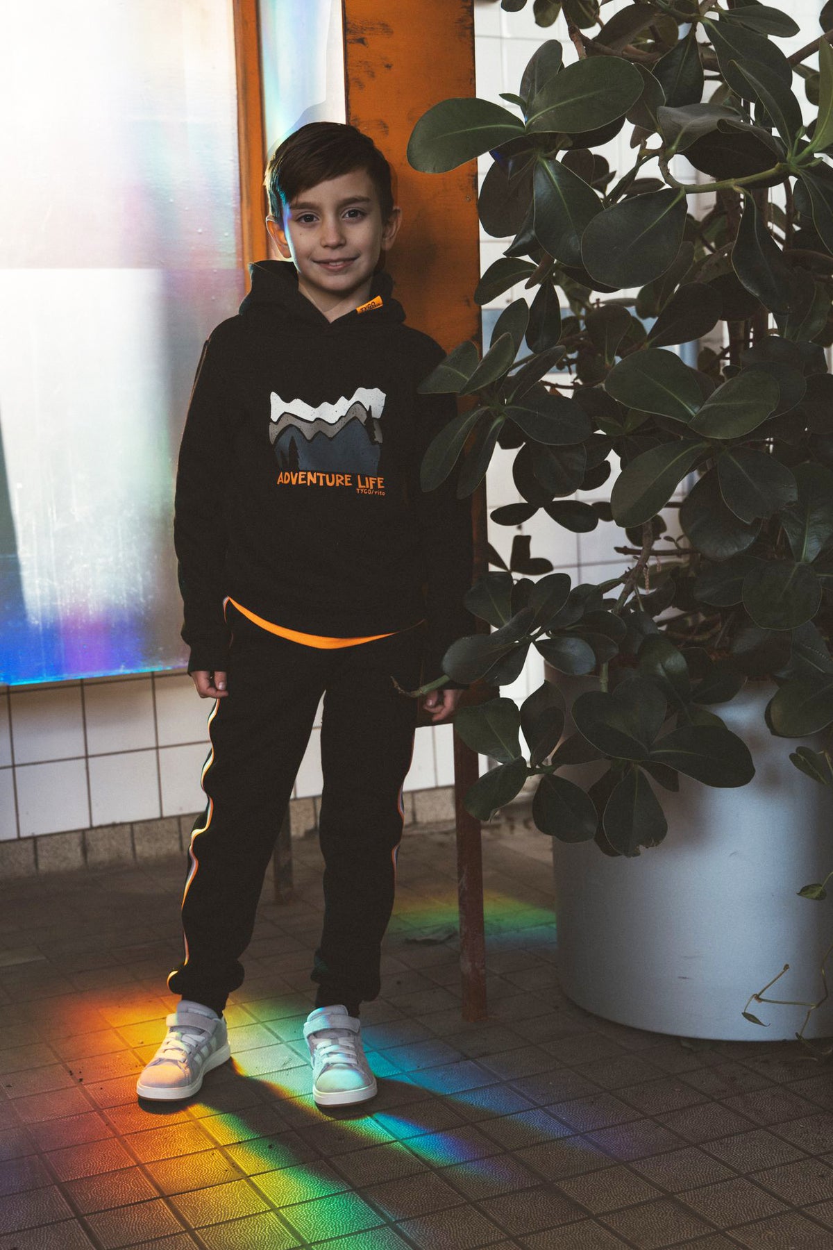 Hoodie Henk Black