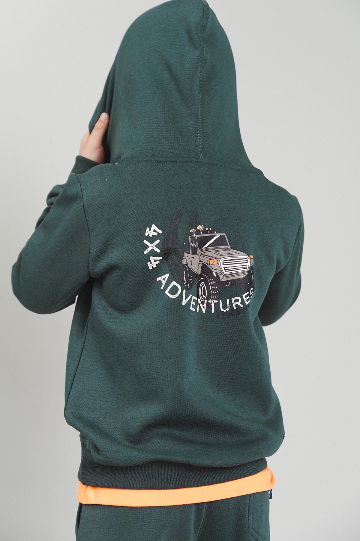 Hoodie Hank Dark Green