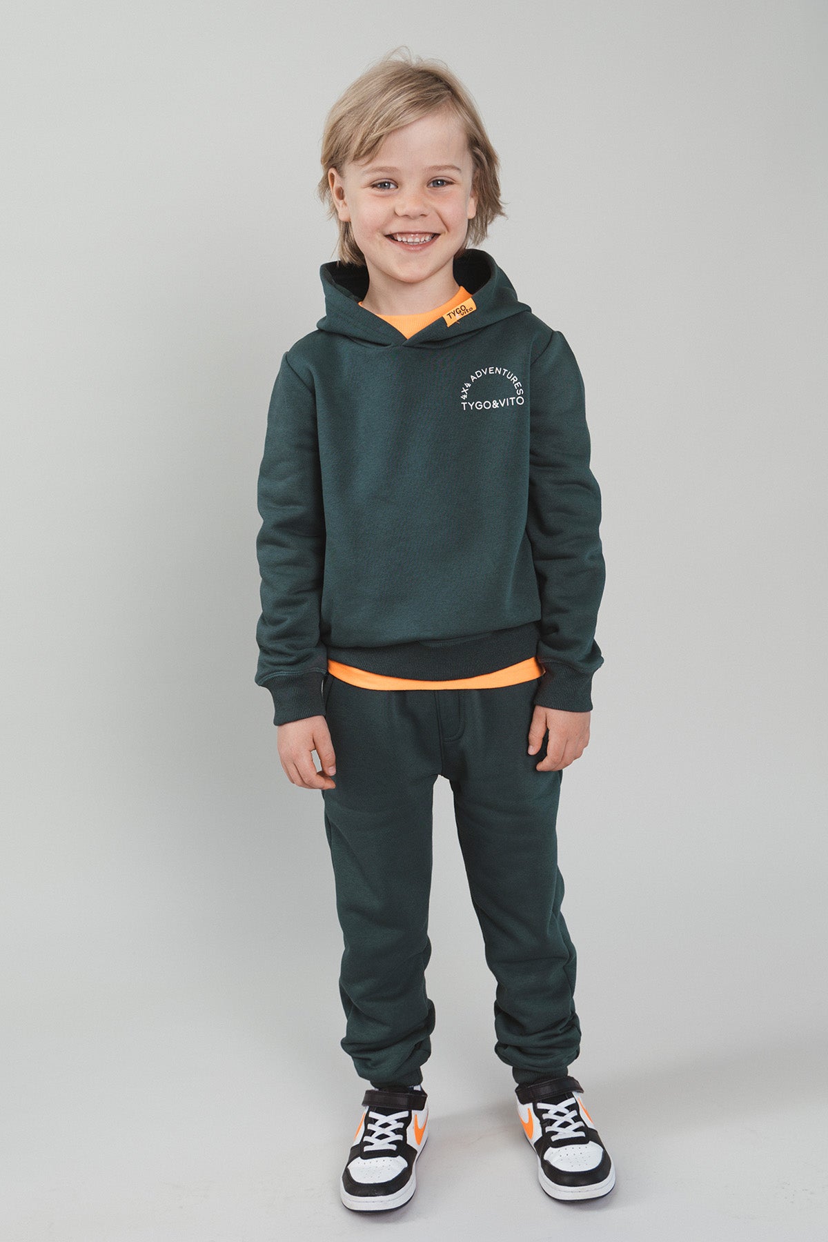 Hoodie Hank Dark Green