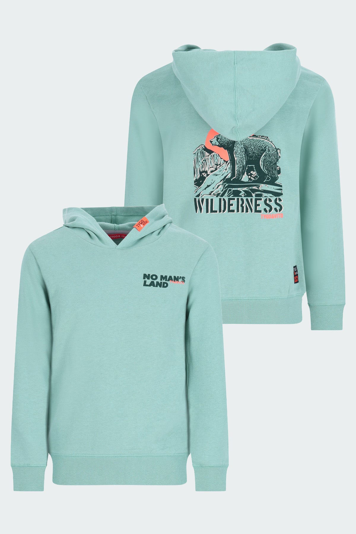 Hoodie Hank Light Green