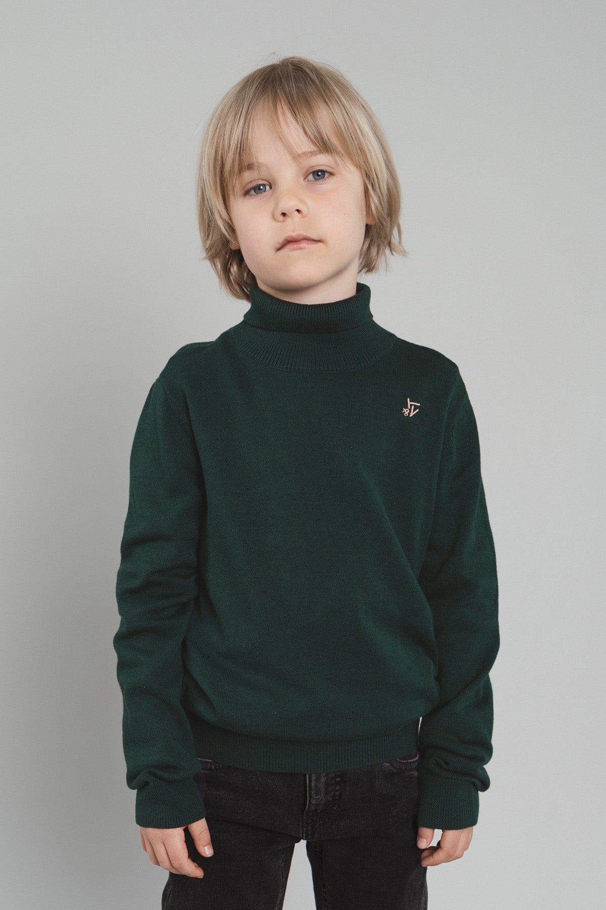 Roll neck Clint Dark Green