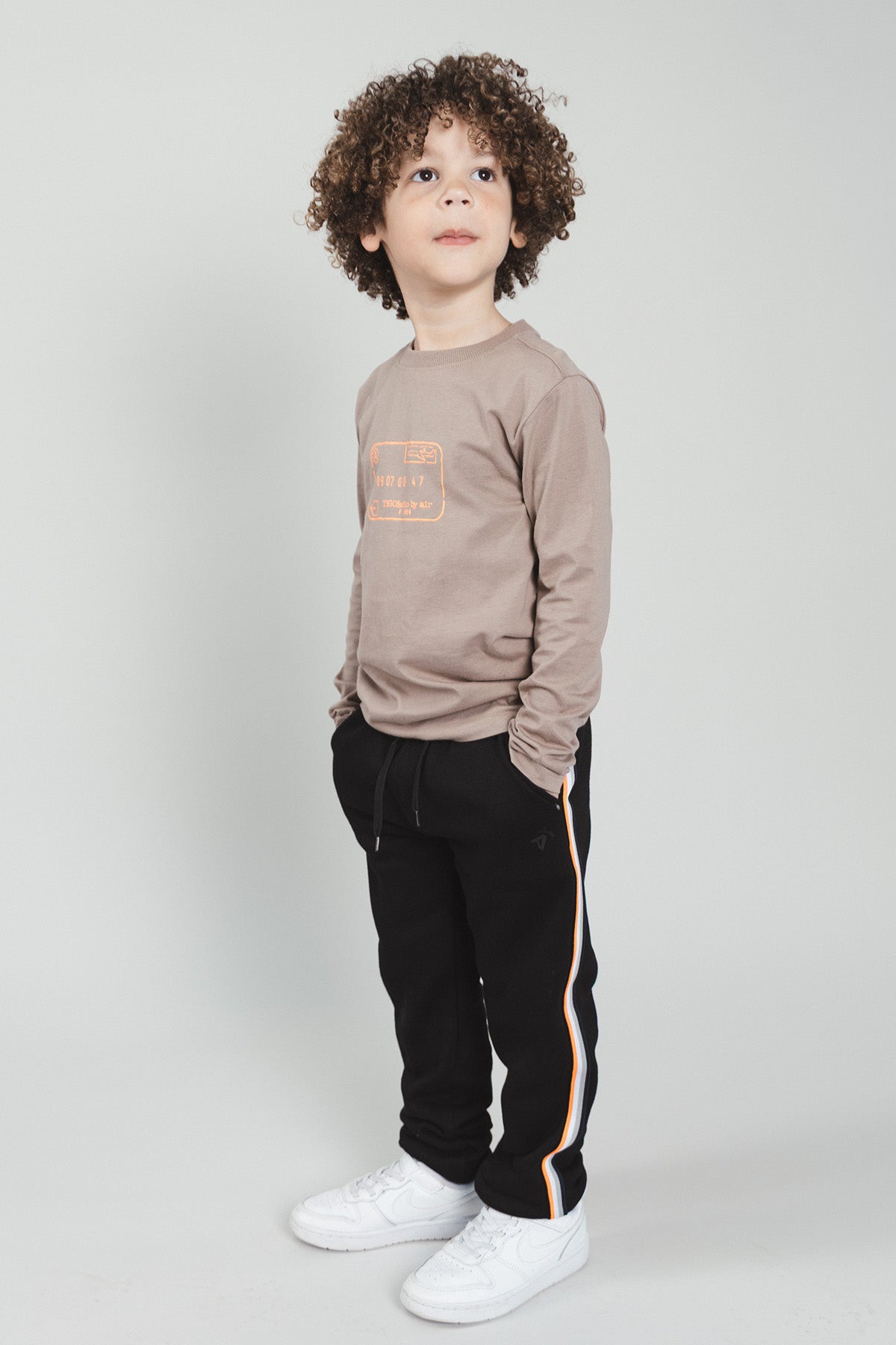 Long-sleeved shirt Mees Beige
