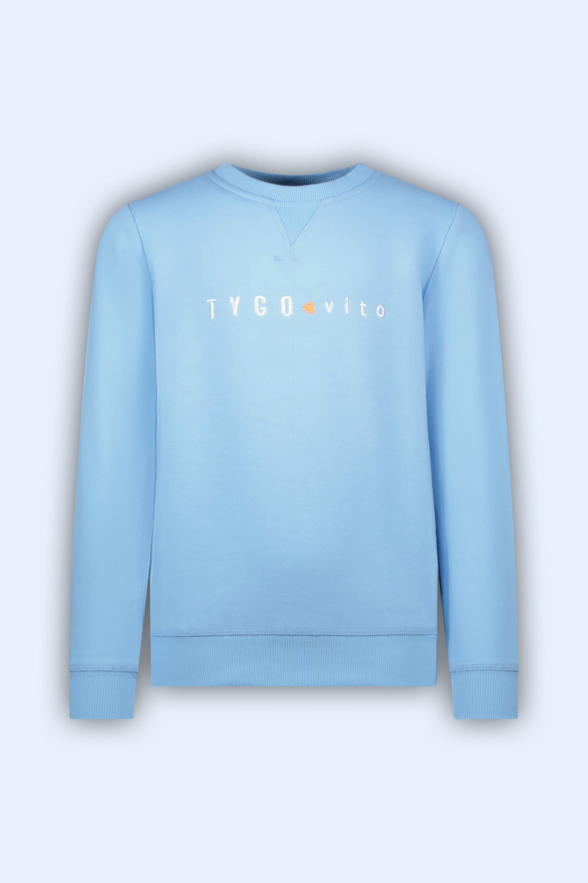 Sweater Tygo Licht Blauw