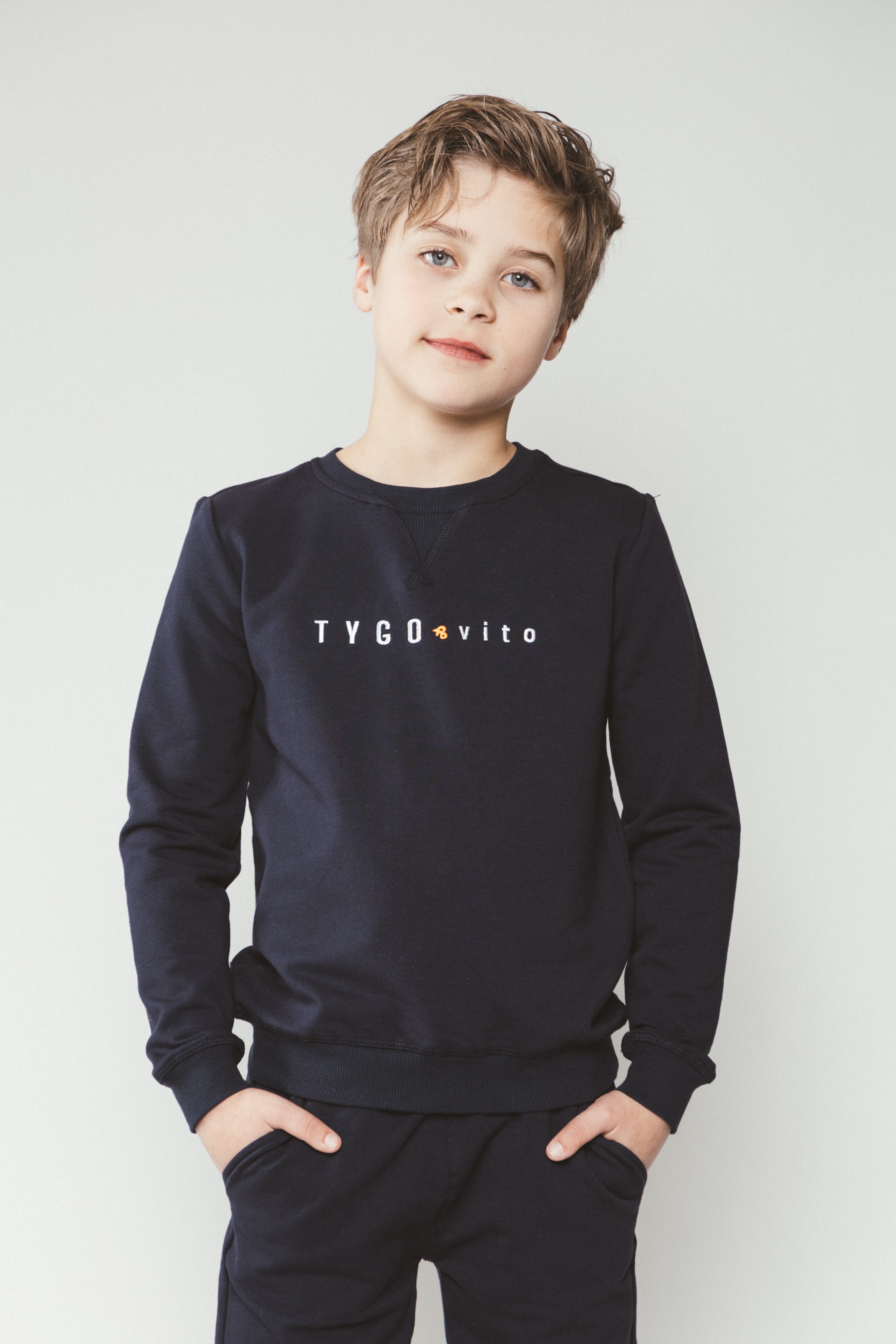 Sweater Tygo dark blue