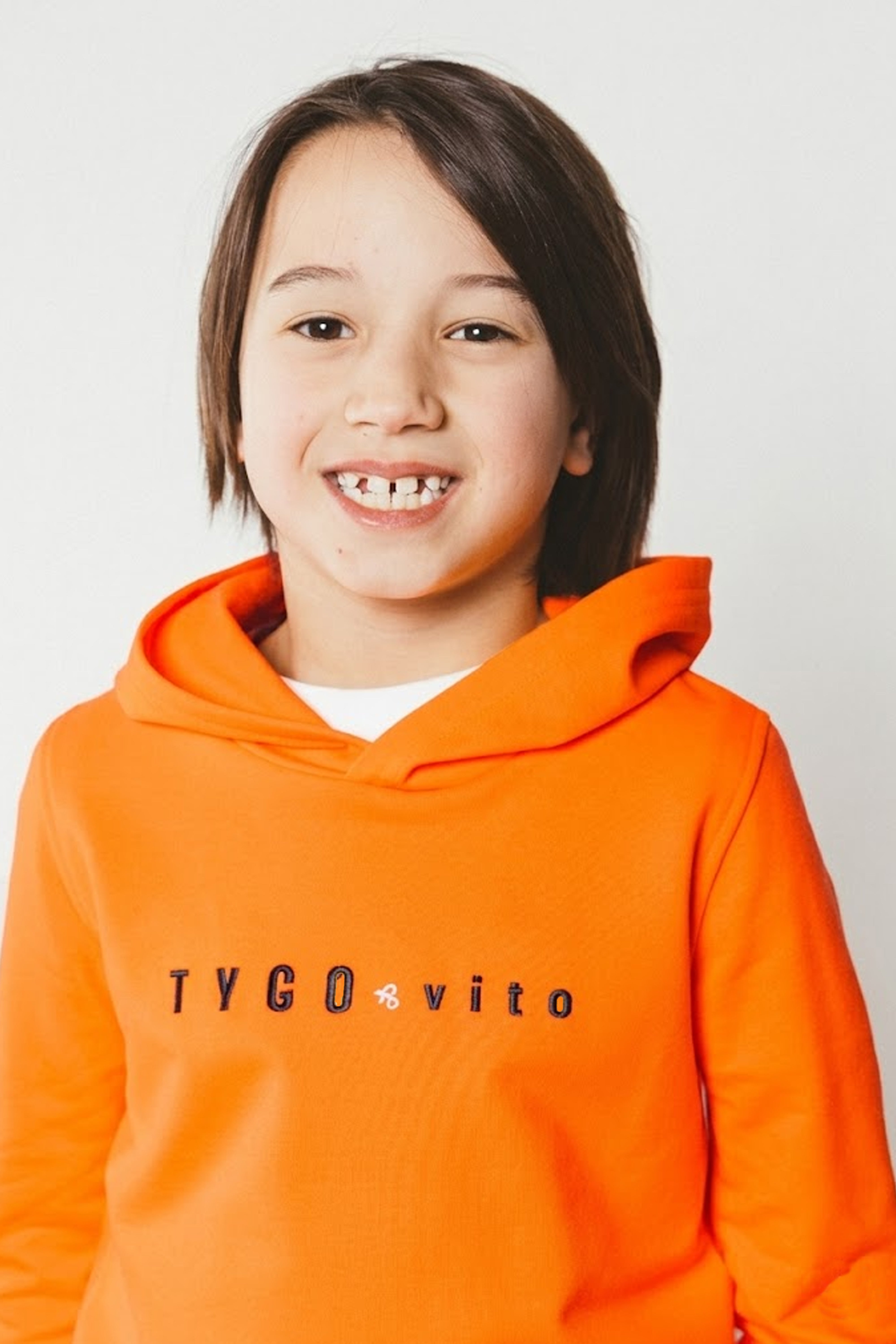 TYGO & vito, VITO Hoodie neon Oranje