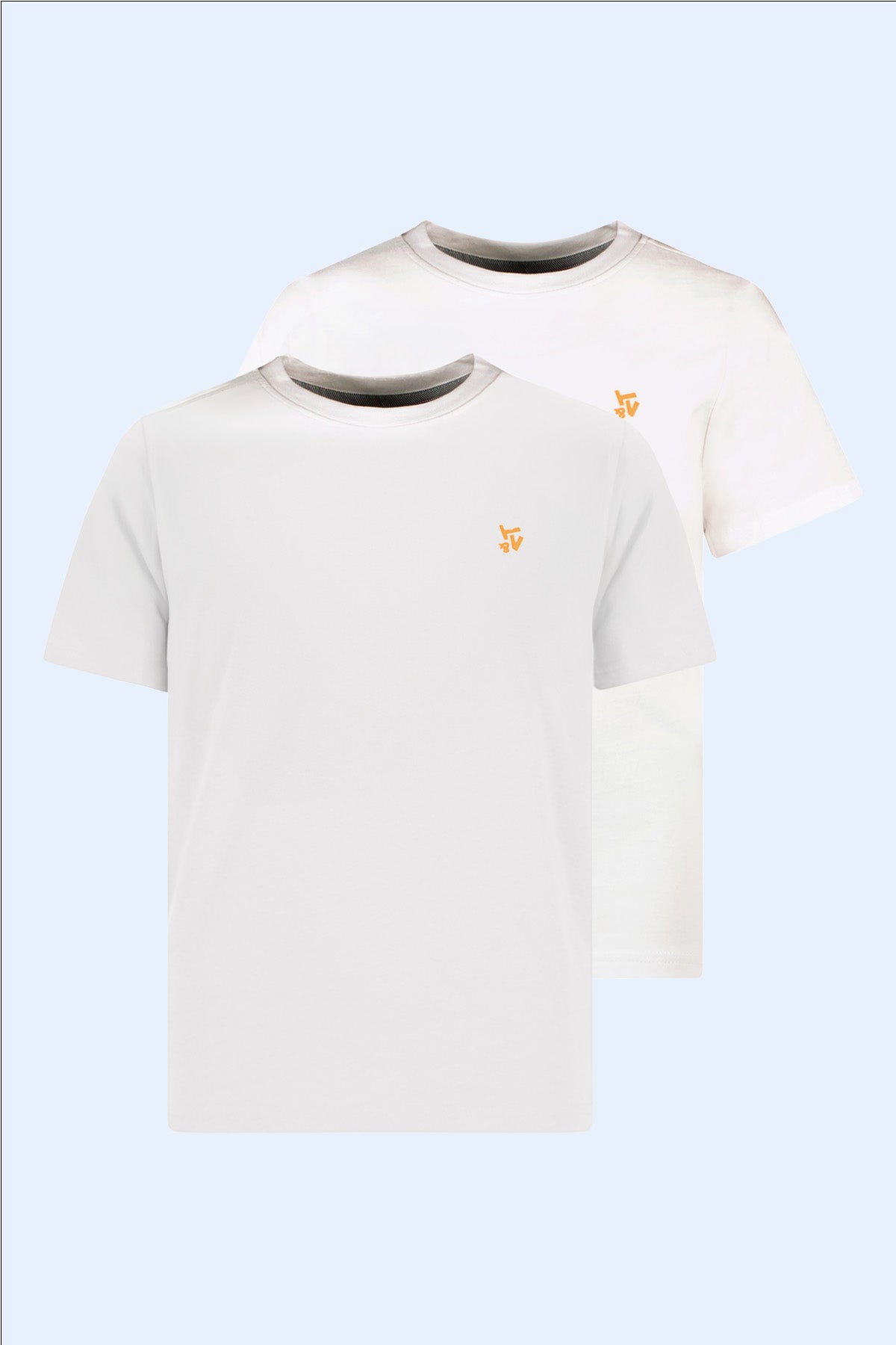 TYGO & vito 2-Pack T-shirt Stan Wit en Wit