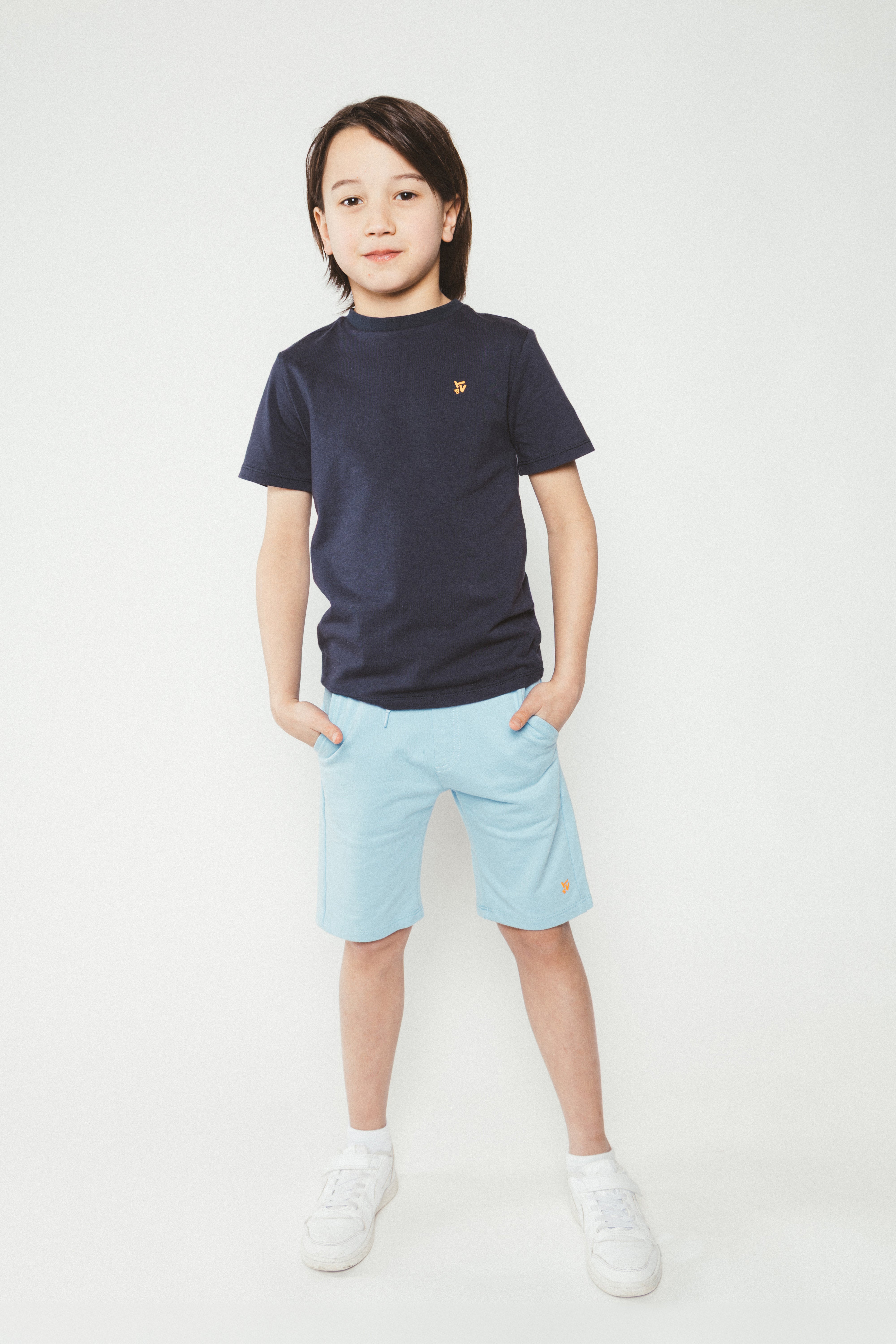 TYGO & vito, STAN 2-Pack T-shirt Donker Blauw en Licht Blauw