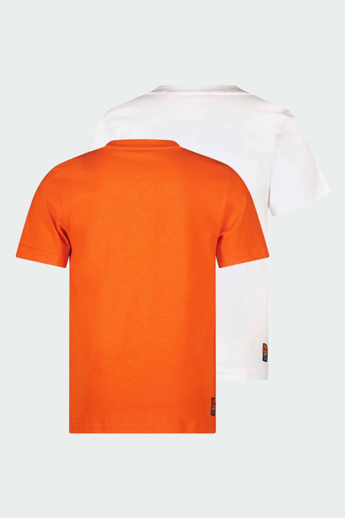 TYGO & vito 2-Pack T-shirt STAN Oranje en Wit