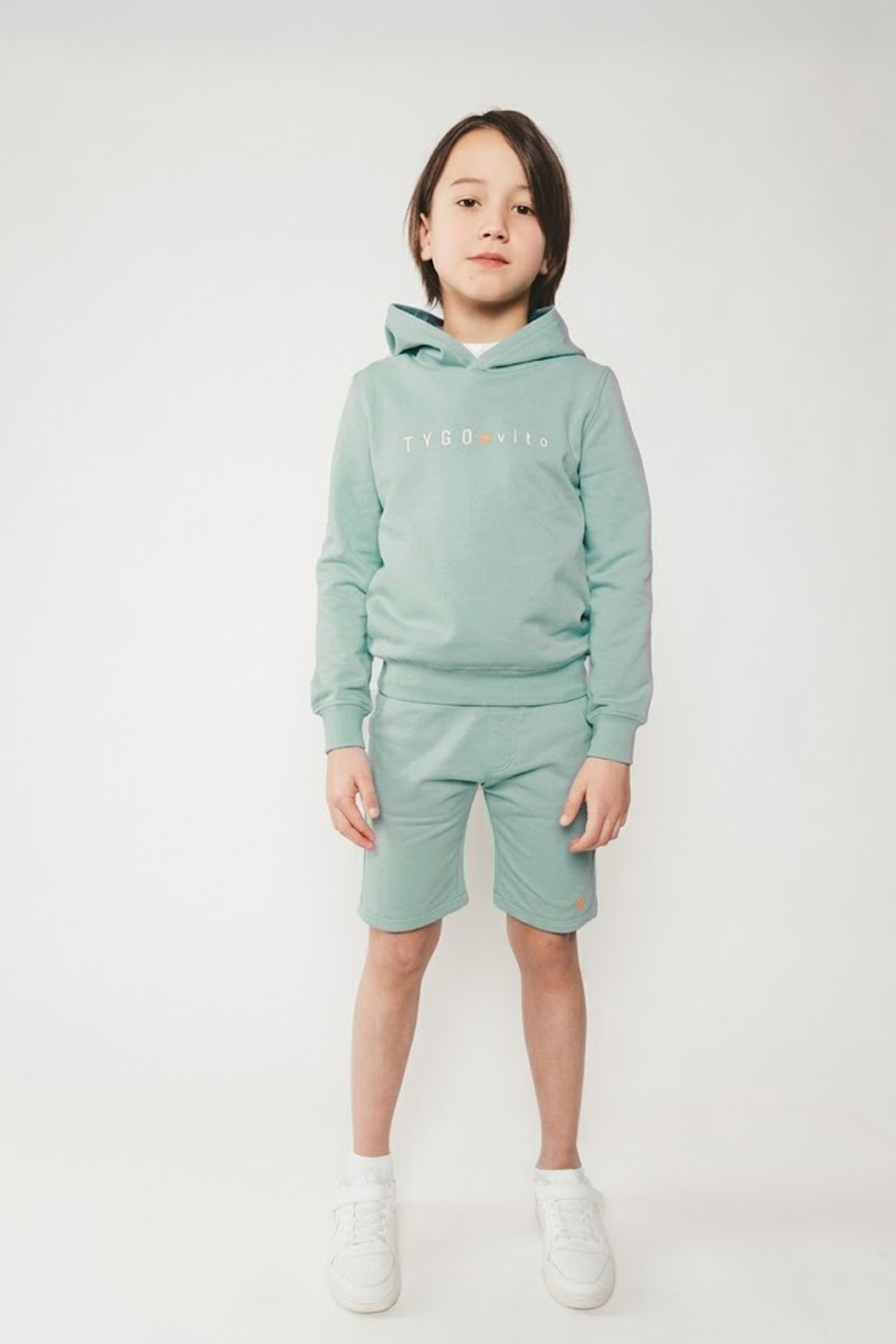 TYGO & vito, BOR Sweatshorts Licht Groen