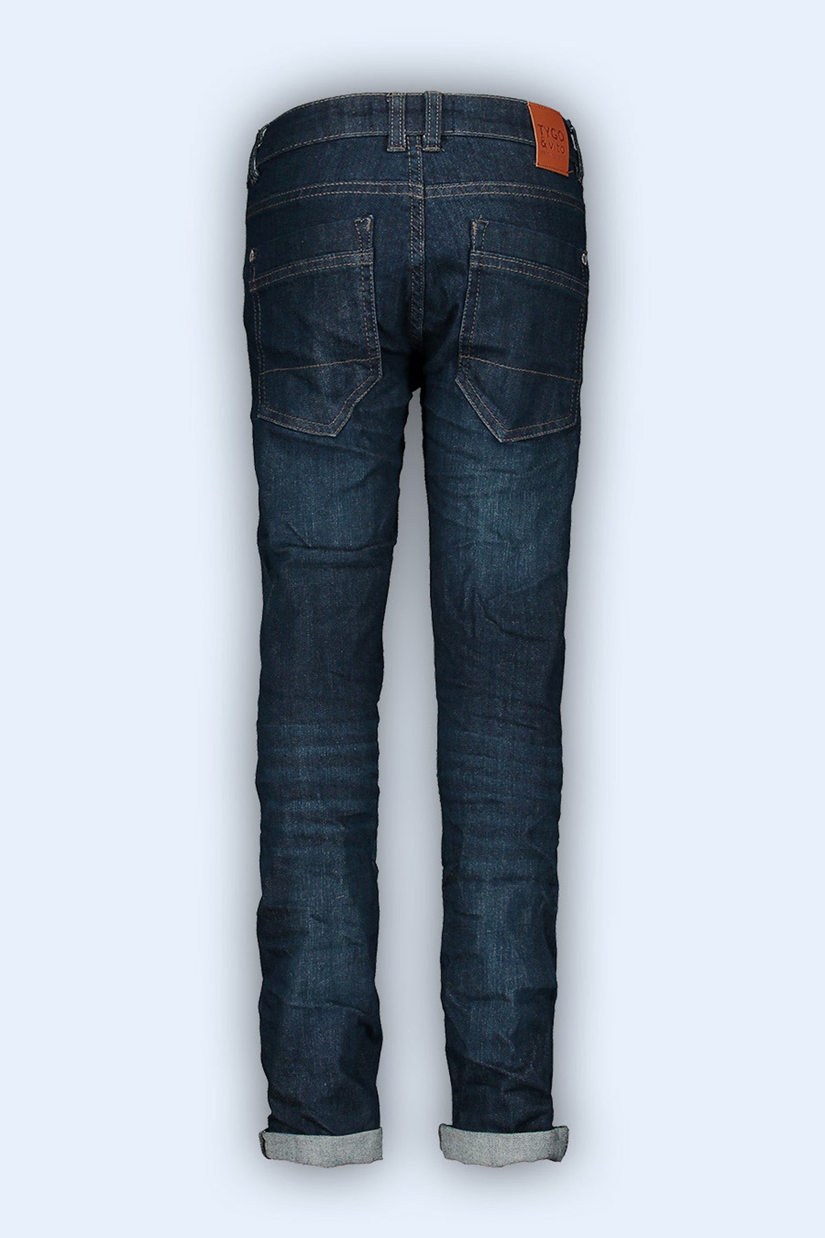 Skinny Fit Jeans Dark Used - TYGO&vito