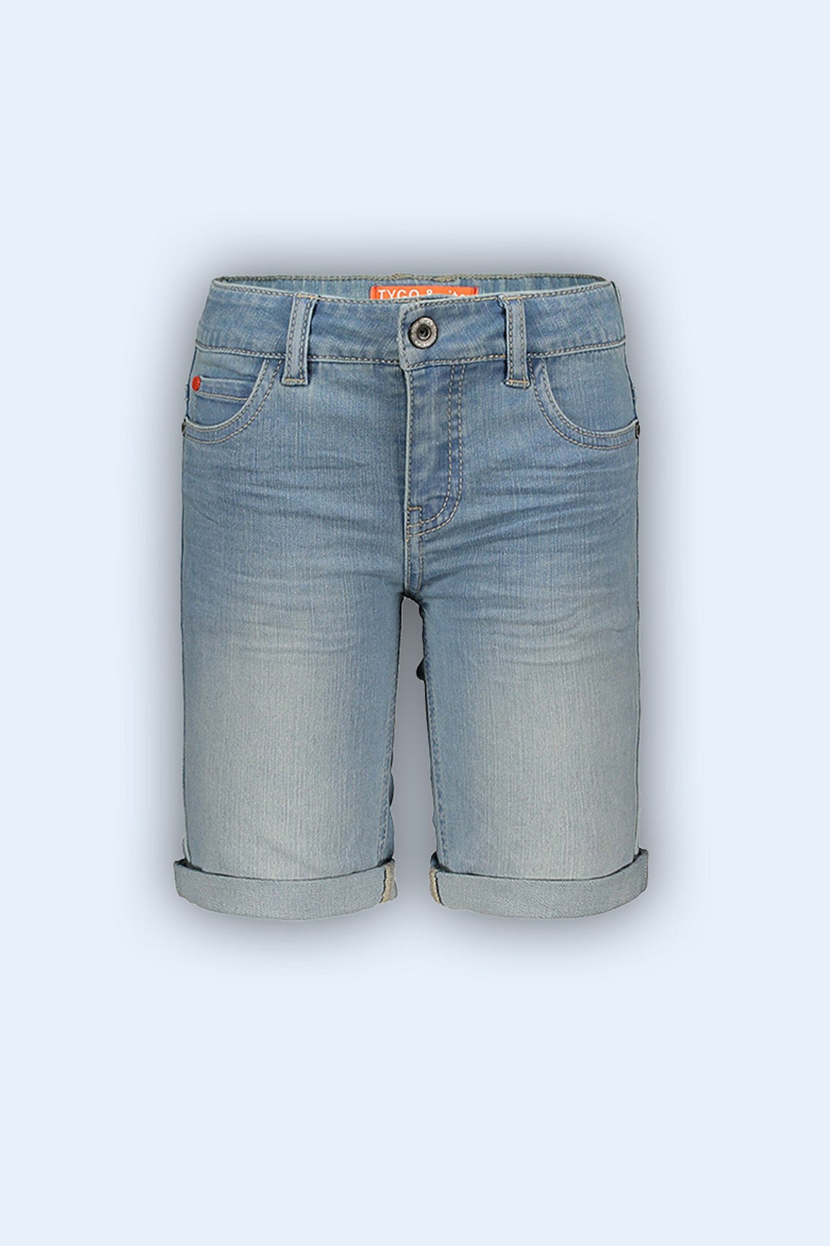 Stretch Denim Shorts Extra Light Used - TYGO&vito