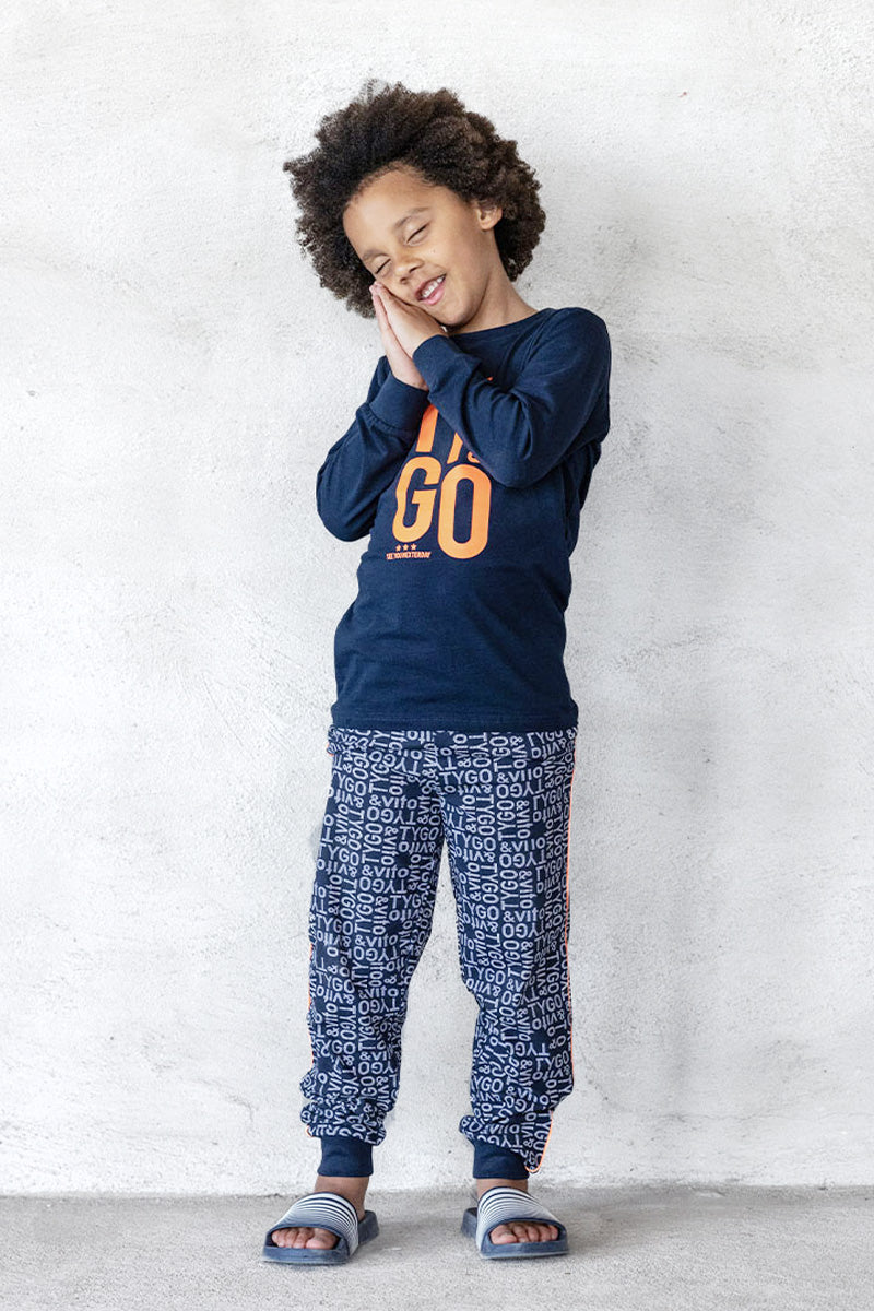 TYGO & vito Pyjama Blauw
