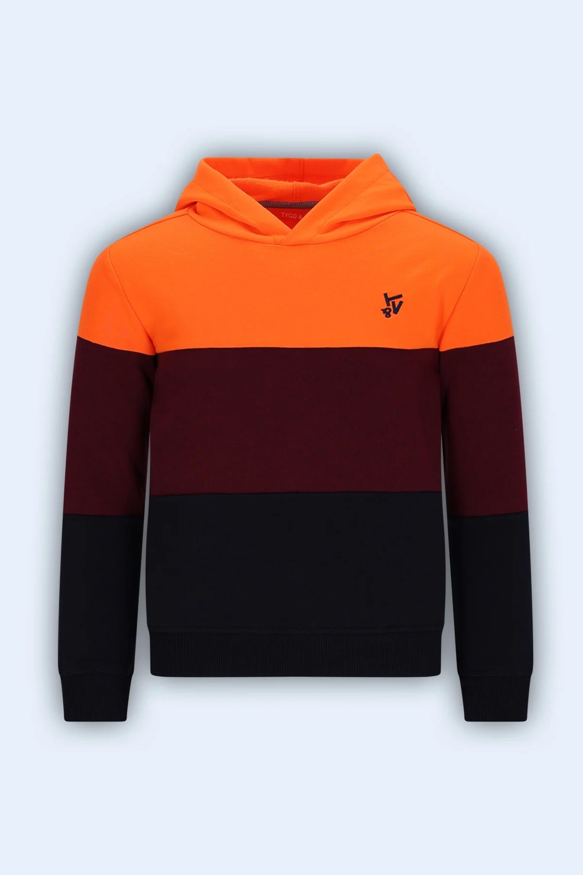 Joggingpak colorblock Donker Rood