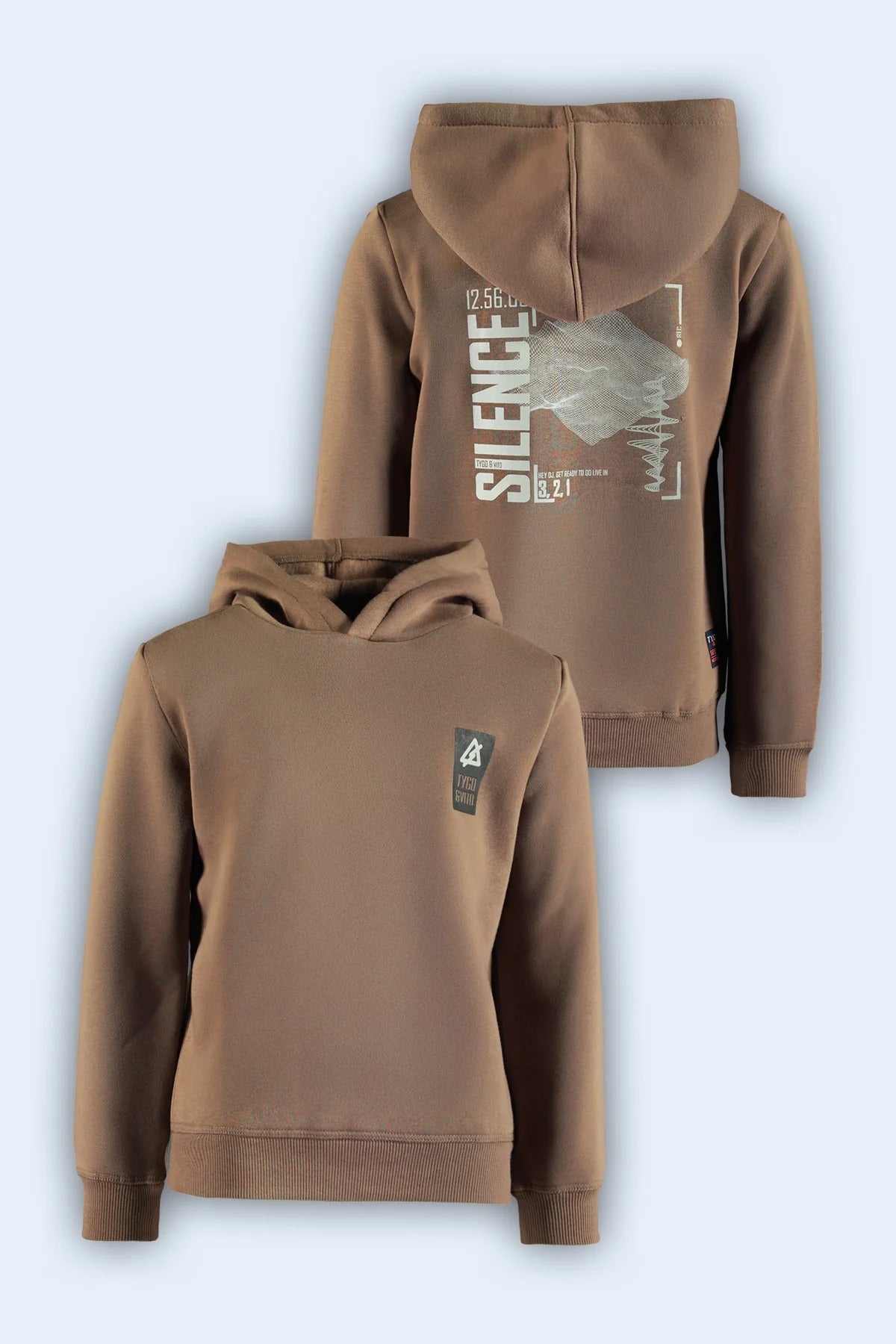 Joggingpak Licht Bruin