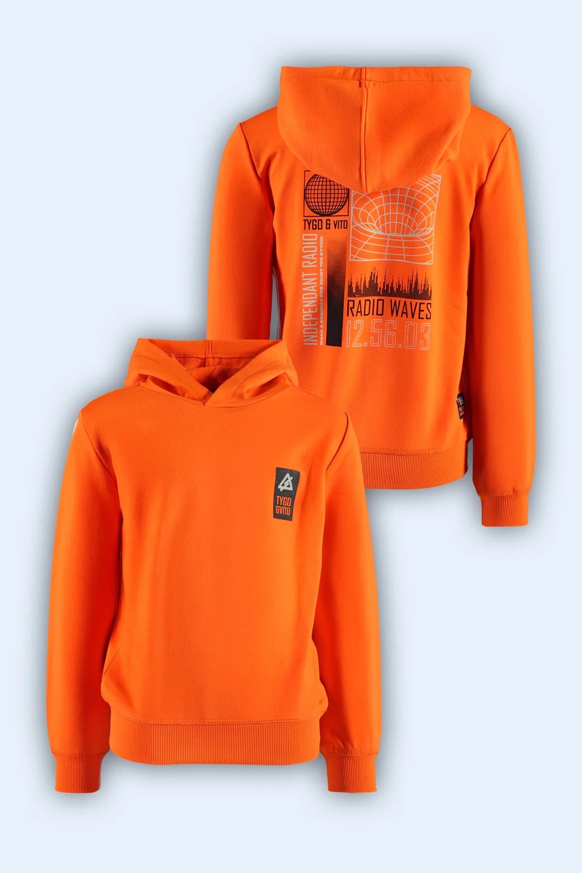 Joggingpak Oranje-Licht Bruin