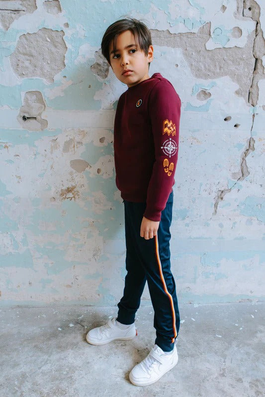 Joggingpak Donker Rood