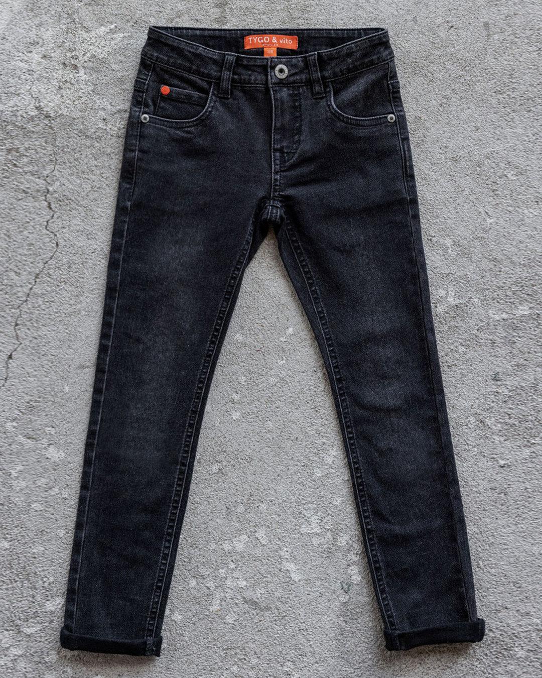 Skinny Fit jeans Black Black Denim - TYGO&vito