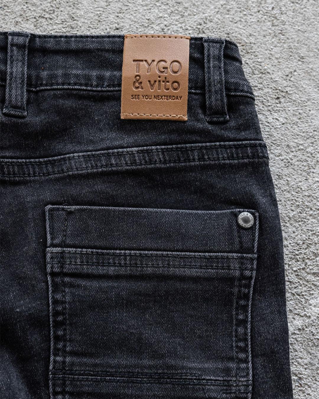 Skinny Fit jeans Black Black Denim - TYGO&vito