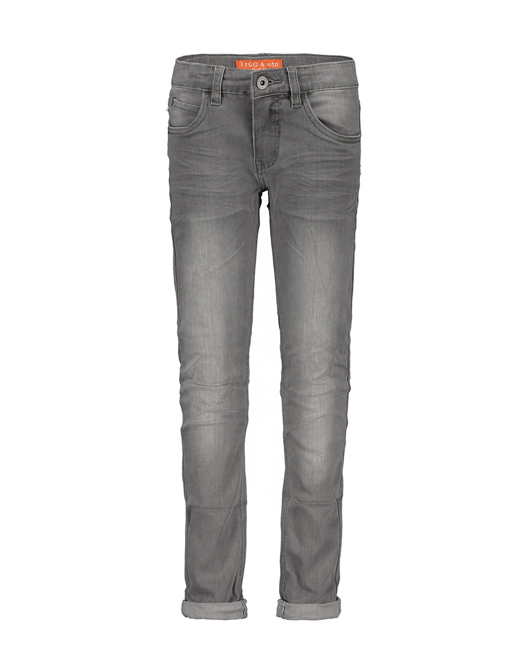 Skinny Fit Jeans Light Grey Denim - TYGO&vito