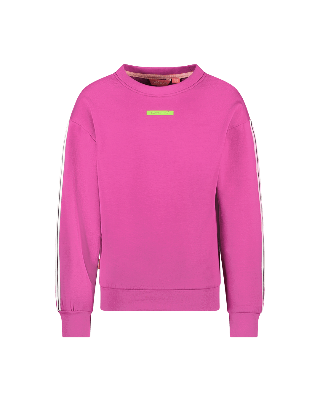 Sweater Sanne beetroot purple - TYGO&vito