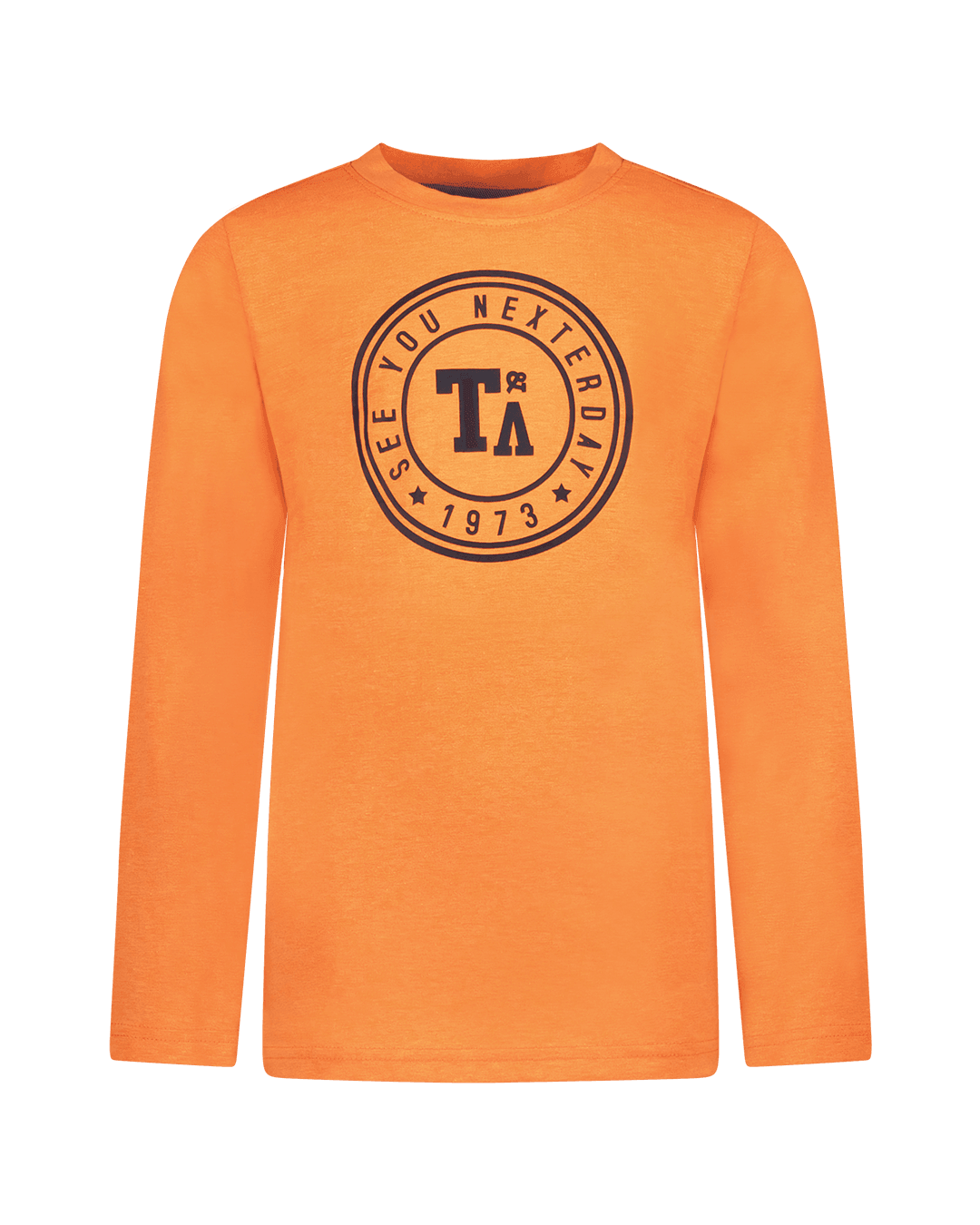 T-shirt lange mouw Orange Clownfish - TYGO&vito